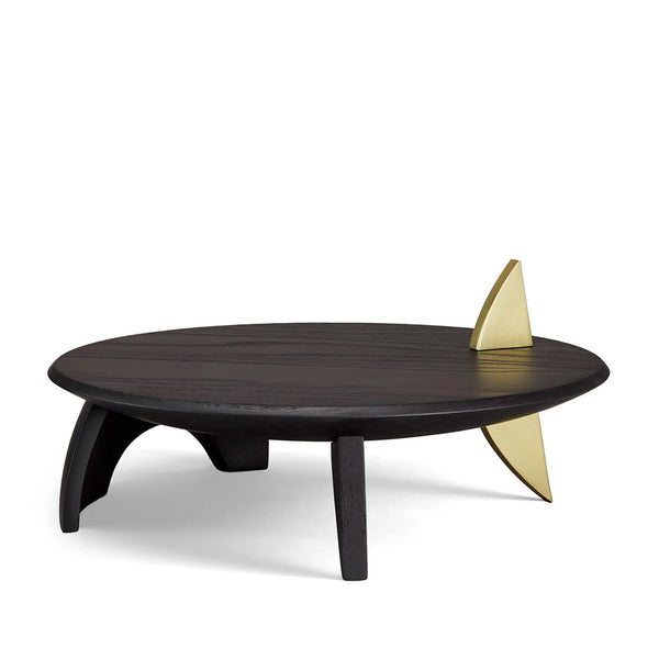 L'OBJET Kelly Behun Leaf Flat Platter on Stand