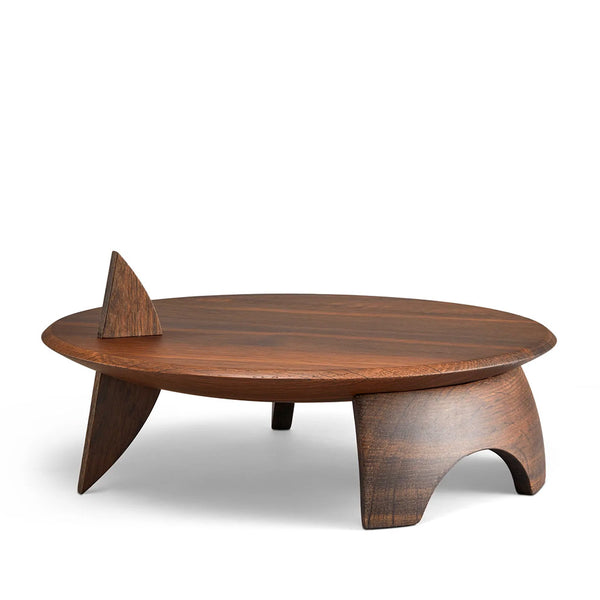 L'OBJET Kelly Behun Leaf Flat Platter on Stand