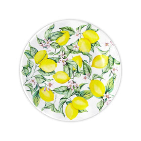 Q SQUARED Limonata Melamine Salad Plate Set of 8