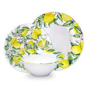 Q SQUARED Limonata Dinnerware Set