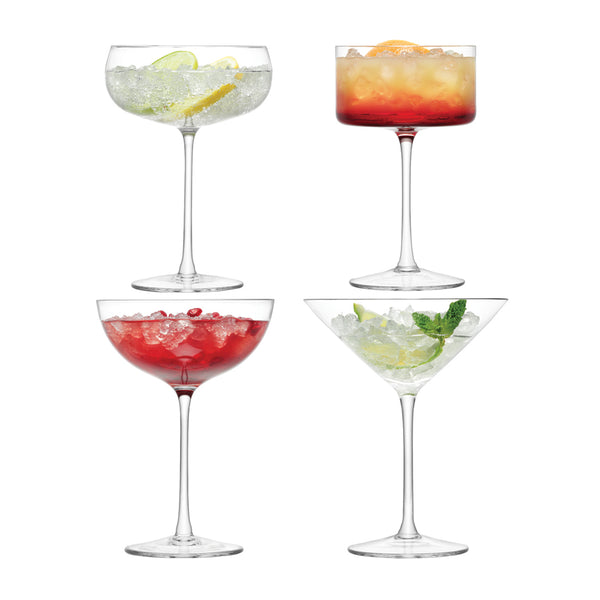 LSA INTERNATIONAL Lulu Champagne / Martini Glass Set of 12
