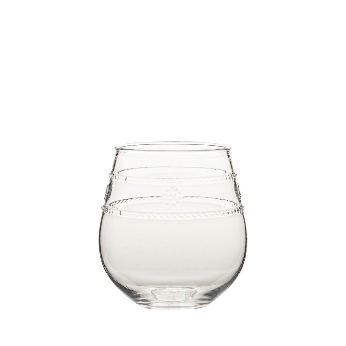 Isabella Acrylic Stemless Wine Glass Set of 8