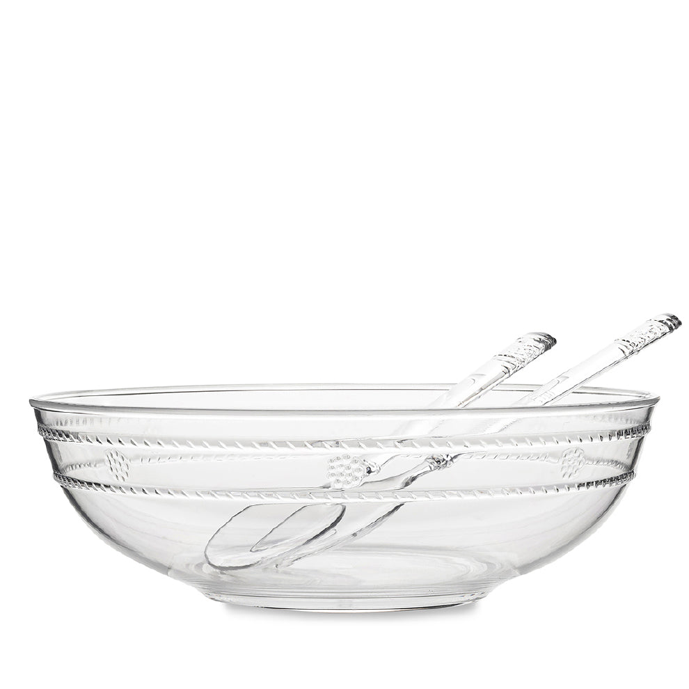 Isabella Acrylic 13" Serving Bowl Set Of 4