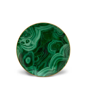 L'OBJET Malachite Dessert Plates Set of 4