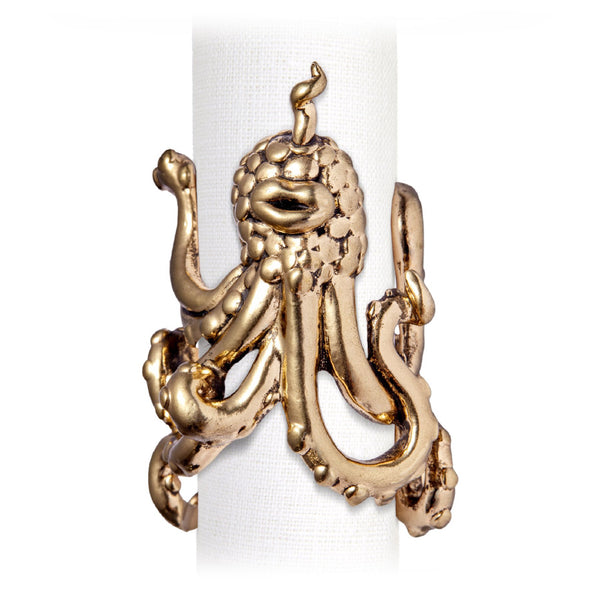 L'OBJET Haas Monster Ball Napkin Rings Set Of 4