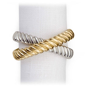 L'OBJET Deco Twist Napkin Jewels Set of 4