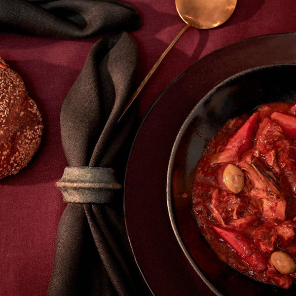 L'OBJET Terra Cuff Napkin Rings Set Of 4