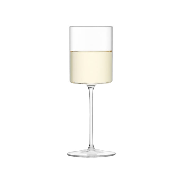 LSA INTERNATIONAL Otis White Wine Glass Set of 12