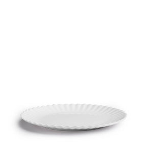 Q SQUARED Patio Luxe Lightweight White Salad Plate Set Of 4