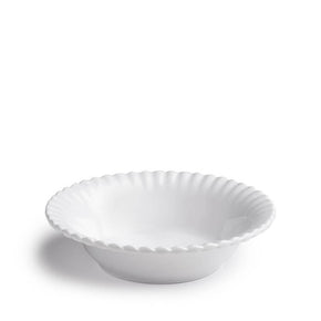 Q SQUARED Patio Luxe Lightweight White Personal Bowl Set Of 4