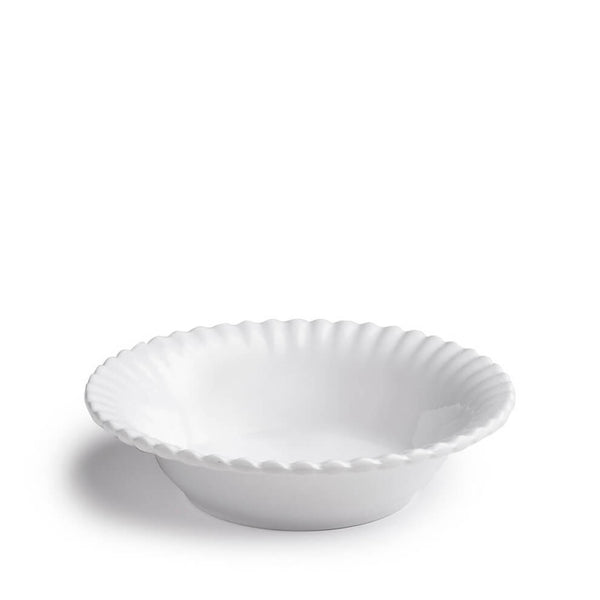 Q SQUARED Patio Luxe Lightweight White Personal Bowl Set Of 4