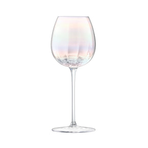 LSA INTERNATIONAL Pearl White Wine Glass Set of 8