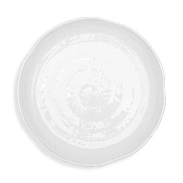 Q SQUARED Pearl Melamine Dinner Plate Set of 4