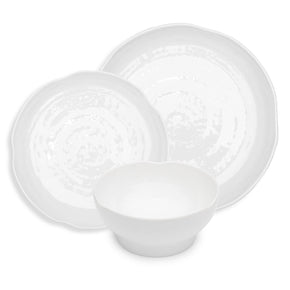 Q SQUARED Pearl Dinnerware Set