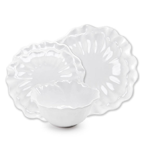Q SQUARED Peony Dinnerware Set