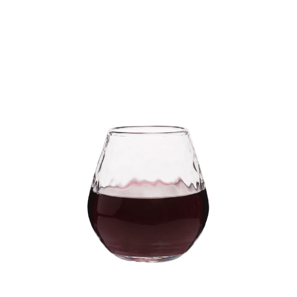 Puro Stemless Red Wine Glass Set Of 4