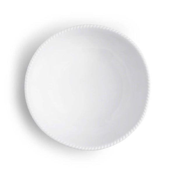 Q SQUARED Portsmouth Nautical White Melamine Personal Bowl Set Of 4