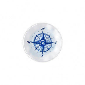 Q SQUARED Portsmouth Melamine Canape Plate Set of 12