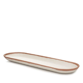 Q SQUARED Potter Stone Melaboo™ Long Oval Platter Set of 4