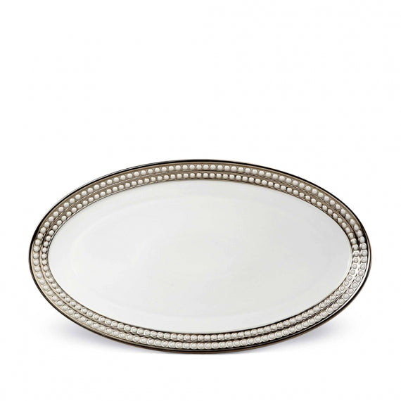 L'OBJET Perlee Oval Platter
