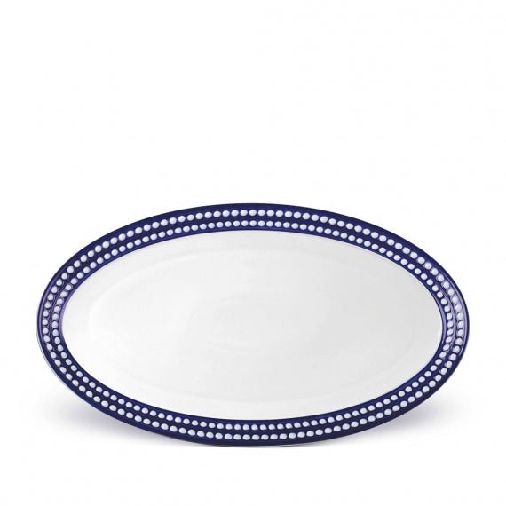L'OBJET Perlee Oval Platter
