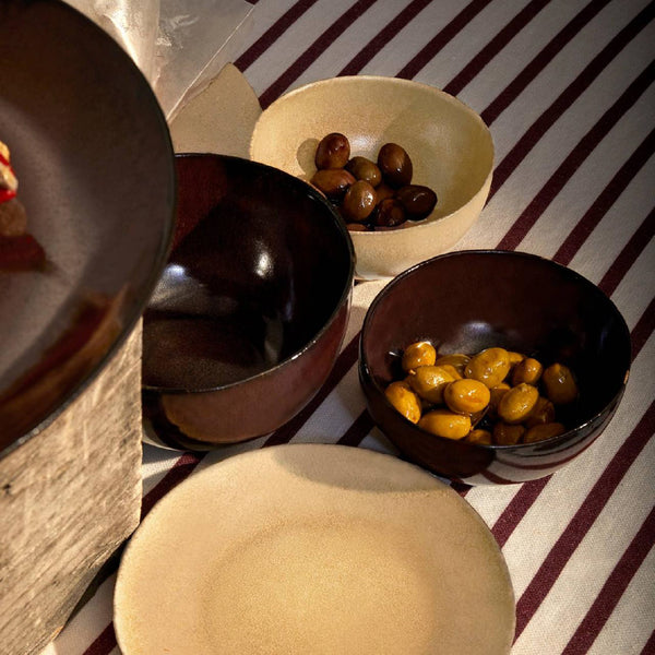 L'OBJET Terra Condiment Bowl Set Of 4