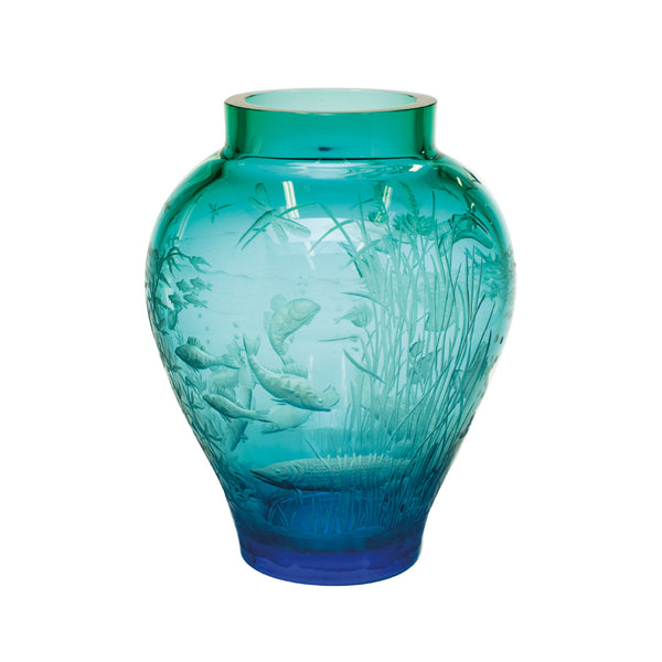 MOSER Lake World Vase