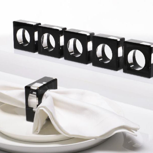 ALEXANDRA VON FURSTENBERG Dining Ring Set Of 6