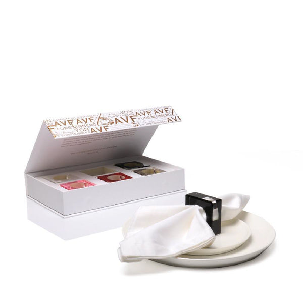 ALEXANDRA VON FURSTENBERG Dining Ring Set Of 6