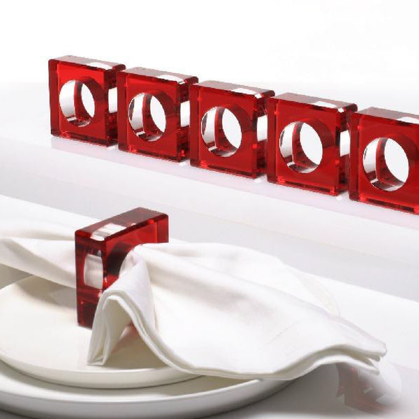 ALEXANDRA VON FURSTENBERG Dining Ring Set Of 6