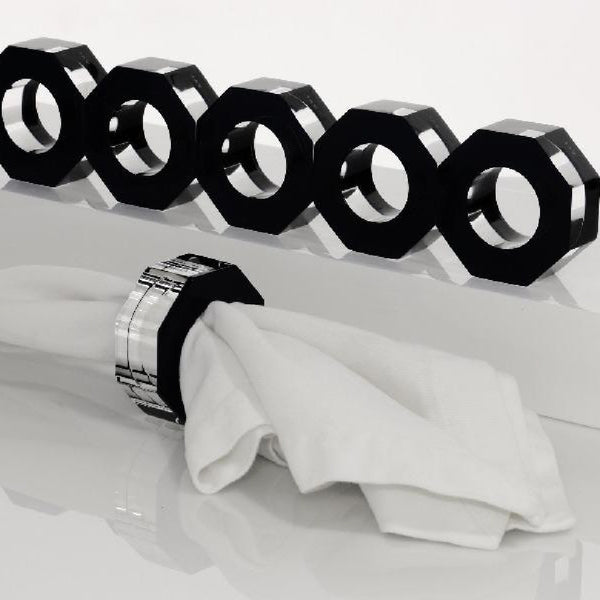 ALEXANDRA VON FURSTENBERG Bolt Dining Ring Set Of 6