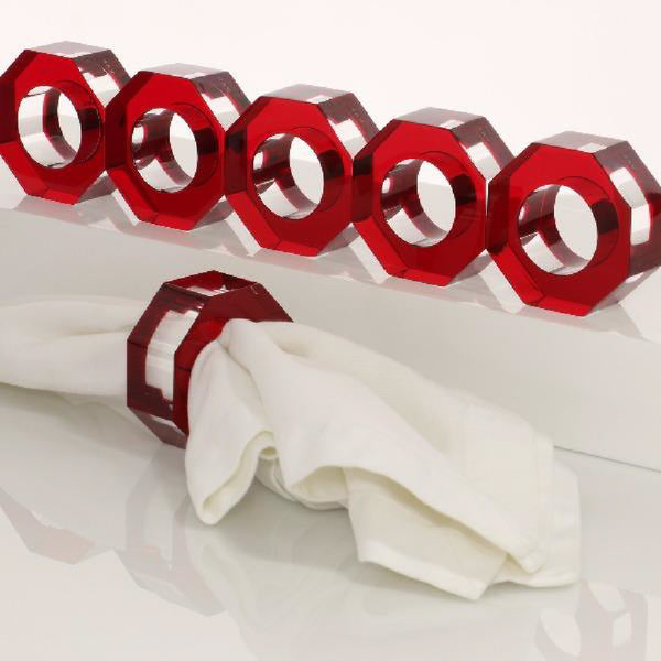 ALEXANDRA VON FURSTENBERG Bolt Dining Ring Set Of 6