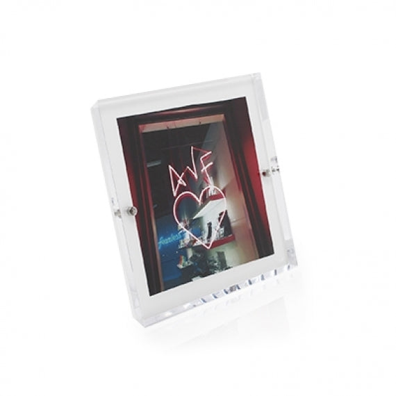 ALEXANDRA VON FURSTENBERG Acrylic Snap Frame - 5 x 5