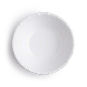 Q SQUARED Zen Bamboo White Melamine Personal Bowl Set Of 4